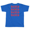 Pablo Toddler T-shirt