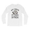 anxiety attack Long Sleeve Shirts