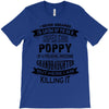 Super Cool Poppy Of A Freaking Awesome Granddaughter T-Shirt