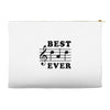 Best Dad Ever Funny Music Note Accessory Pouches