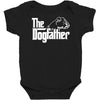 the dogfather   boxer Baby Bodysuit