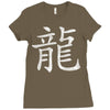 Kanji - Dragon Ladies Fitted T-Shirt