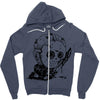 jason voorhees baby Zipper Hoodie