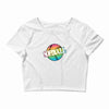 neon softball Crop Top