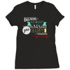 do more makes you happy skateboard Ladies Fitted T-Shirt