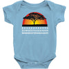 lion chant t   funny  lions joke king savannah africa retro big cat Baby Onesie