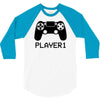 player stick 3/4 Sleeve Shirt