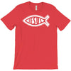 jesus fish sticker vinyl decal T-Shirt