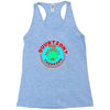 question your thinking flowy crop Racerback Tank