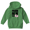 proud new girl Youth Hoodie