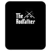 the rodfather   mens funny fishing Mousepad