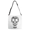 loco coco skul Adjustable Strap Totes