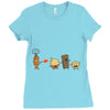calorie burning Ladies Fitted T-Shirt