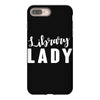 library lady iPhone 8 Plus Case