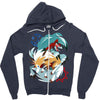 pkmn   lugarugan Zipper Hoodie