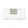 bonita applebum a tribe License Plate