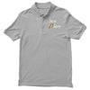 be a hero logo white Polo Shirt