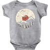 Mountain Wildlife Baby Bodysuit