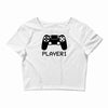 player stick Crop Top