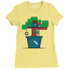 plant house Ladies Fitted T-Shirt