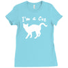 i am a cat lover Ladies Fitted T-Shirt