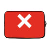 cross logo Laptop sleeve