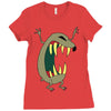 monster (2) Ladies Fitted T-Shirt