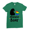 mama bear gay pride Ladies Fitted T-Shirt
