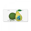 vegan world License Plate