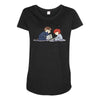 aliens Maternity Scoop Neck T-shirt