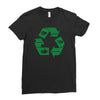 rock paper scissors Ladies Fitted T-Shirt