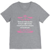 Dear Daddy, Thanks for Being my Dad Baby Boy Letter to Father V-Neck Tee
