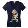 go vegan 5 Women's V-Neck T-Shirt