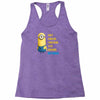 despicable me awesome perfect minio Racerback Tank