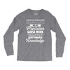 logistic operator manager we do precision guess work based on unreliab Long Sleeve Shirts