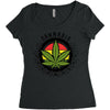 cannabis Women's Triblend Scoop T-shirt