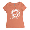 animal drummer the muppets Women's Triblend Scoop T-shirt