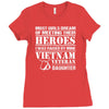 Vietnam Veteran Daughter Ladies Fitted T-Shirt