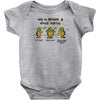 become a ninja turtle Baby Bodysuit