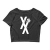 mgk t xx shirt flower black rose .. Crop Top