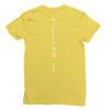 killing it back Ladies Fitted T-Shirt