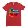 bad smoke Ladies Fitted T-Shirt
