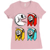 pac skull copy Ladies Fitted T-Shirt