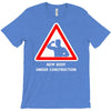 body under construction road sign T-Shirt