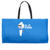 the bird father Weekender Totes