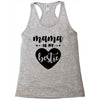 Mama is My Bestie Racerback Tank