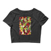 sangria summer Crop Top