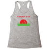 disc golf dirty sex joke pun ground penetration Racerback Tank