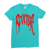xxxtentacion  revenge Ladies Fitted T-Shirt