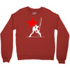he clash inspired long sleeve Crewneck Sweatshirt